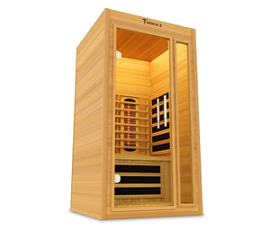 Medical Breakthrough Saunas - Medical 3 Version 2.0 Full Spectrum 1 Person Indoor Infrared Sauna - Fitness Recovery Lab
