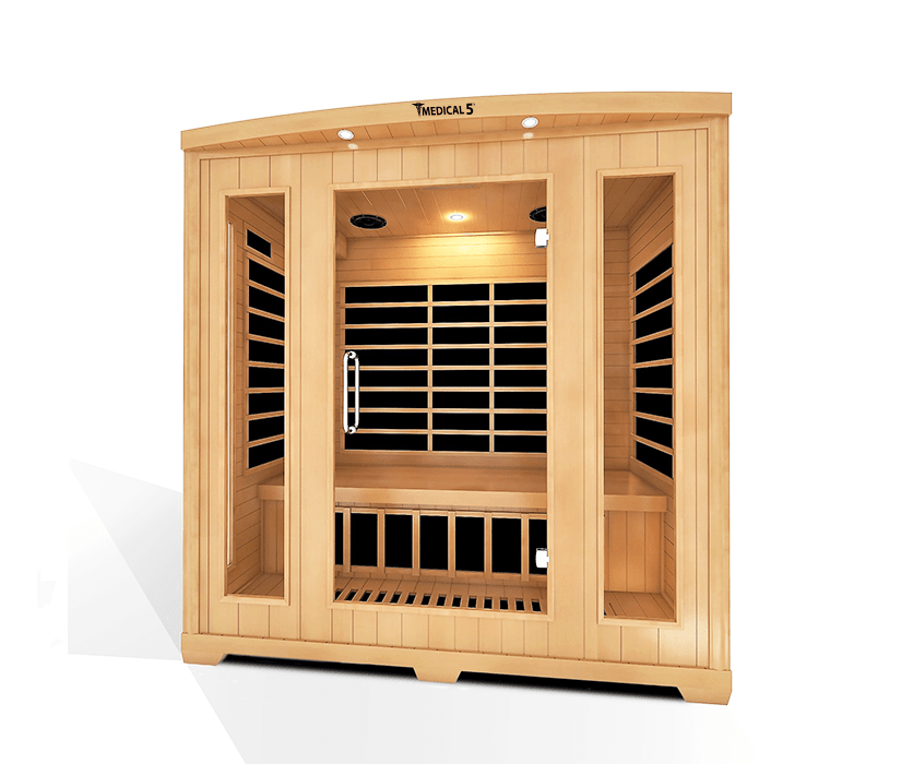 Medical Breakthrough Saunas - Medical 5™ 3 Person Indoor Infrared Sauna - Fitness Recovery Lab