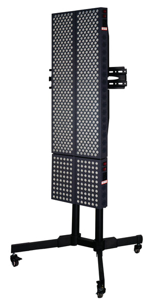 Hooga Full Body Red light Panels with Vertical Stand - 2x HGPRO300 + 2x HGPRO1500 - Fitness Recovery Lab