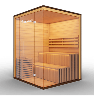 Medical Breakthrough Saunas - Traditional 8 Plus™ 4-5 Person Indoor Steam Sauna - Fitness Recovery Lab