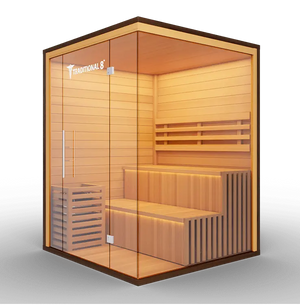 Medical Breakthrough Saunas - Traditional 8 Plus™ 4-5 Person Indoor Steam Sauna - Fitness Recovery Lab