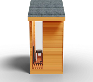 Medical Breakthrough Saunas - Nature 5 - 1 Person Hybrid Steam And Infrared Outdoor Sauna - Fitness Recovery Lab