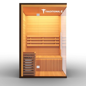 Medical Breakthrough Saunas - Traditional 6™ 3 Person Indoor Steam Sauna - Fitness Recovery Lab