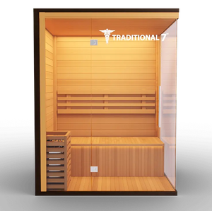 Medical Breakthrough Saunas - Traditional 7™ 4 Person Indoor Steam Sauna - Fitness Recovery Lab