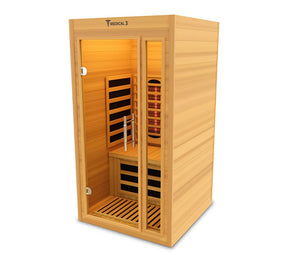 Medical Breakthrough Saunas - Medical 3 Version 2.0 Full Spectrum 1 Person Indoor Infrared Sauna - Fitness Recovery Lab
