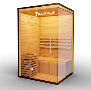 Medical Breakthrough Saunas - Traditional 6™ 3 Person Indoor Steam Sauna - Fitness Recovery Lab