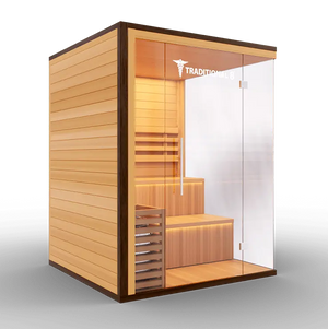Medical Breakthrough Saunas - Traditional 8 Plus™ 4-5 Person Indoor Steam Sauna - Fitness Recovery Lab