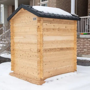 Dundalk CT Granby 2-3 Person Cabin Sauna CTC66W - Fitness Recovery Lab