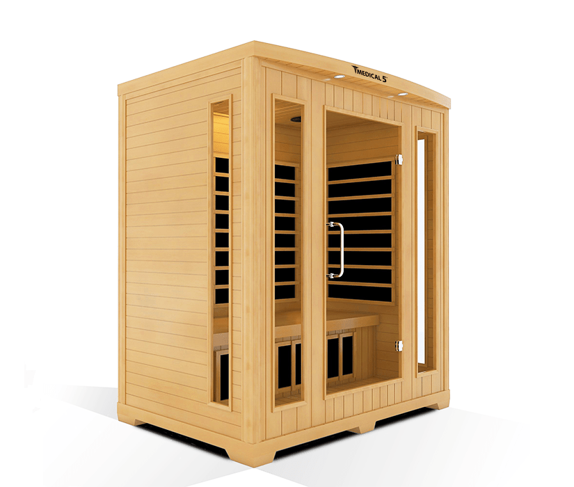 Medical Breakthrough Saunas - Medical 5™ 3 Person Indoor Infrared Sauna - Fitness Recovery Lab