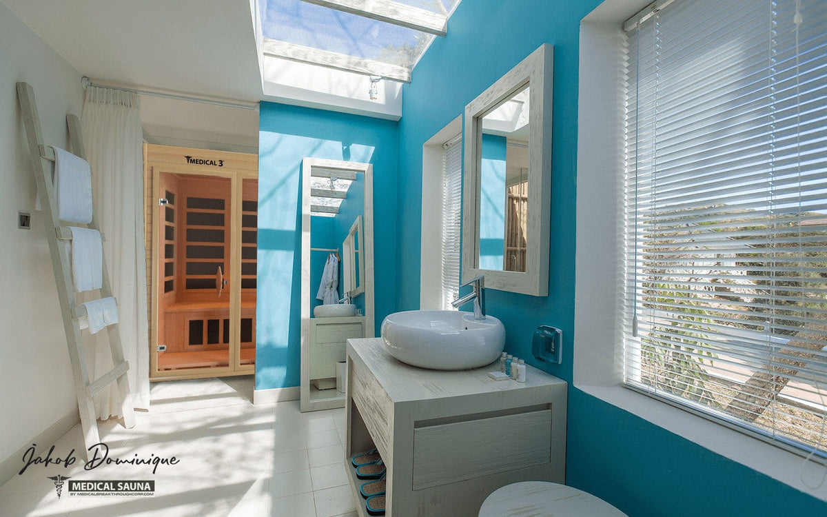 Medical Breakthrough Saunas - Medical 3™ 1 Person Indoor Infrared Sauna - Fitness Recovery Lab