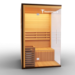 Medical Breakthrough Saunas - Traditional 6™ 3 Person Indoor Steam Sauna - Fitness Recovery Lab