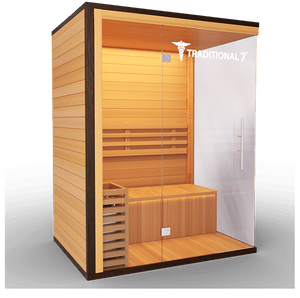 Medical Breakthrough Saunas - Traditional 7™ 4 Person Indoor Steam Sauna - Fitness Recovery Lab