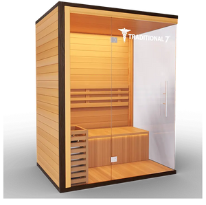 Medical Breakthrough Saunas - Traditional 7™ 4 Person Indoor Steam Sauna - Fitness Recovery Lab