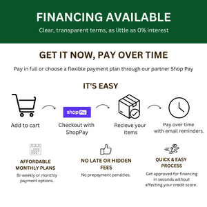 sauna heater financing available