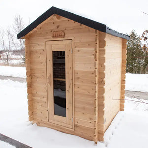 Dundalk CT Granby 2-3 Person Cabin Sauna CTC66W - Fitness Recovery Lab