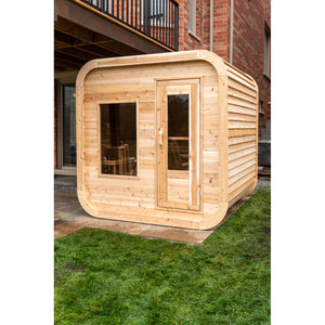 Dundalk Luna Traditional Outdoor Sauna | 2-4 persons (CTC22LU) - Fitness Recovery Lab