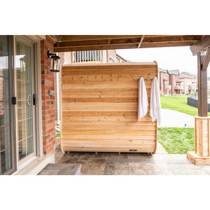 Dundalk Luna Traditional Outdoor Sauna | 2-4 persons (CTC22LU) - Fitness Recovery Lab