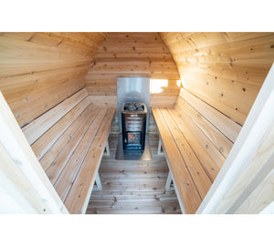 Dundalk CT MiniPOD 2-4 Person Sauna CTC77MW - Fitness Recovery Lab