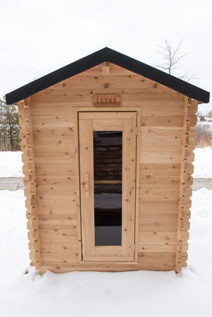 Dundalk CT Granby 2-3 Person Cabin Sauna CTC66W - Fitness Recovery Lab