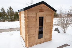 Dundalk CT Granby 2-3 Person Cabin Sauna CTC66W - Fitness Recovery Lab
