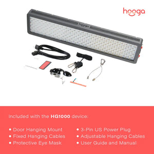 Hooga HG1000 - Red Light Therapy Panel - Fitness Recovery Lab