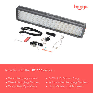 Hooga HG1000 - Red Light Therapy Panel - Fitness Recovery Lab