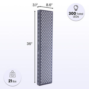 Hooga HG PRO 1500 - Red Light Therapy Panel - Fitness Recovery Lab