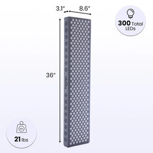 Hooga HG PRO 1500 - Red Light Therapy Panel - Fitness Recovery Lab