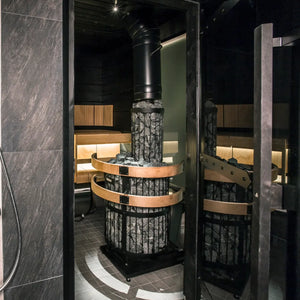 Harvia Legend 240 Duo 21kW Wood Burning Sauna Stove/Fireplace Combo | WK240LDLUX - Fitness Recovery Lab