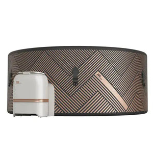 MSPA FRAME Mono Round 2-6 Person Inflatable Hot Tub Spa - Fitness Recovery Lab