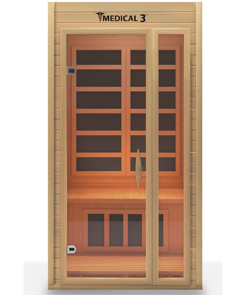 Medical Breakthrough Saunas - Medical 3™ 1 Person Indoor Infrared Sauna - Fitness Recovery Lab