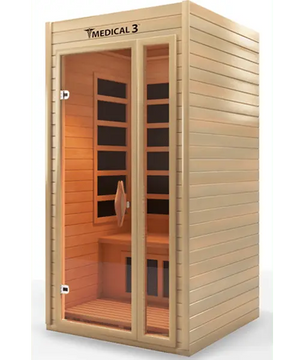 Medical Breakthrough Saunas - Medical 3™ 1 Person Indoor Infrared Sauna - Fitness Recovery Lab