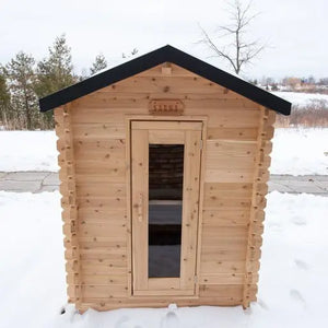 Dundalk CT Granby 2-3 Person Cabin Sauna CTC66W - Fitness Recovery Lab