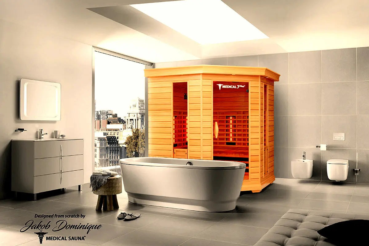 Medical 7 Plus Full Spectrum Infrared Sauna - Fitness Recovery Lab
