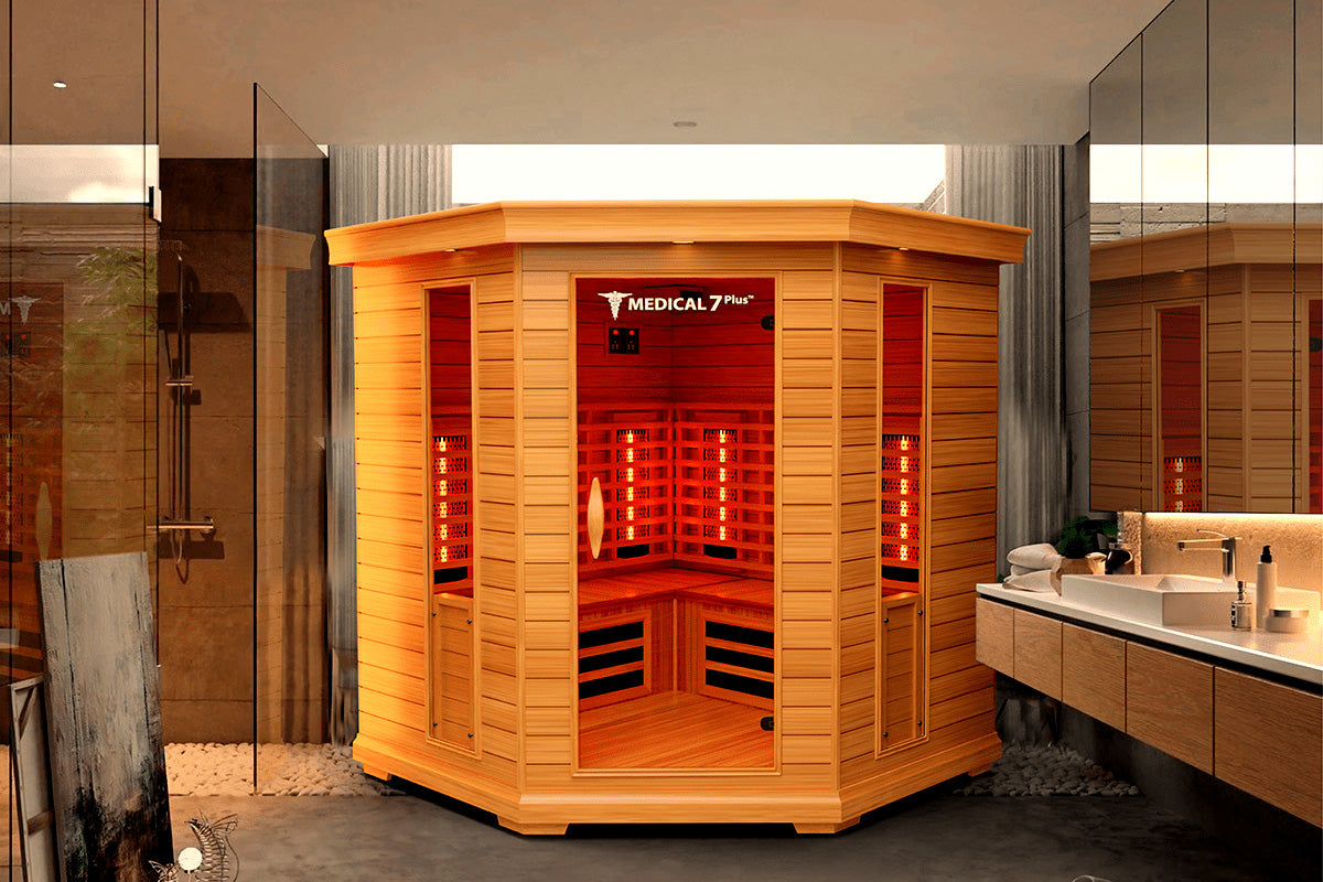 Medical 7 Plus Full Spectrum Infrared Sauna - Fitness Recovery Lab