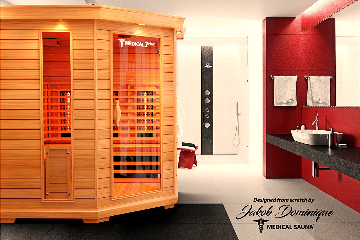 Medical 7 Plus Full Spectrum Infrared Sauna - Fitness Recovery Lab
