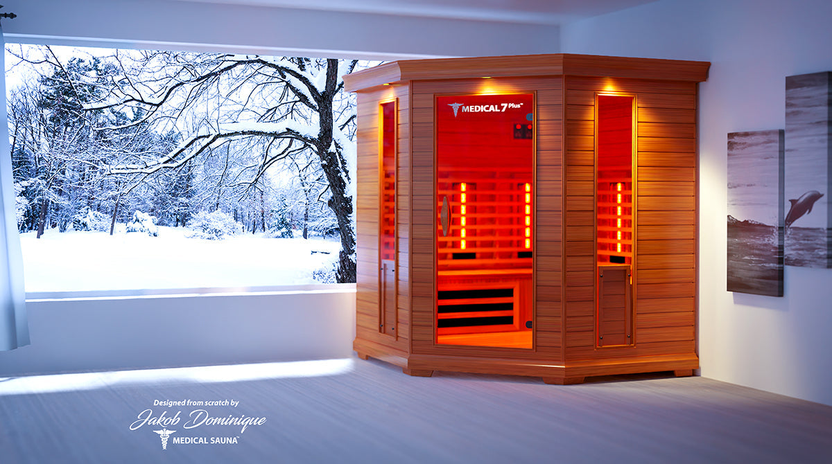Medical 7 Plus Full Spectrum Infrared Sauna - Fitness Recovery Lab