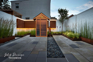 Medical Breakthrough Saunas - Nature 5 - 1 Person Hybrid Steam And Infrared Outdoor Sauna - Fitness Recovery Lab