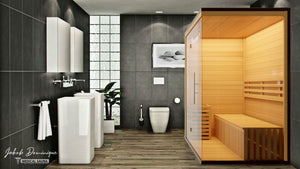 Medical Breakthrough Saunas - Traditional 7™ 4 Person Indoor Steam Sauna - Fitness Recovery Lab