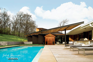 Medical Breakthrough Saunas - Nature 9 Plus 6 Person Hybrid Steam And Infrared Outdoor Sauna - Fitness Recovery Lab