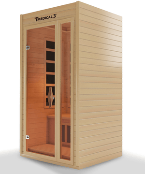 Medical Breakthrough Saunas - Medical 3™ 1 Person Indoor Infrared Sauna - Fitness Recovery Lab