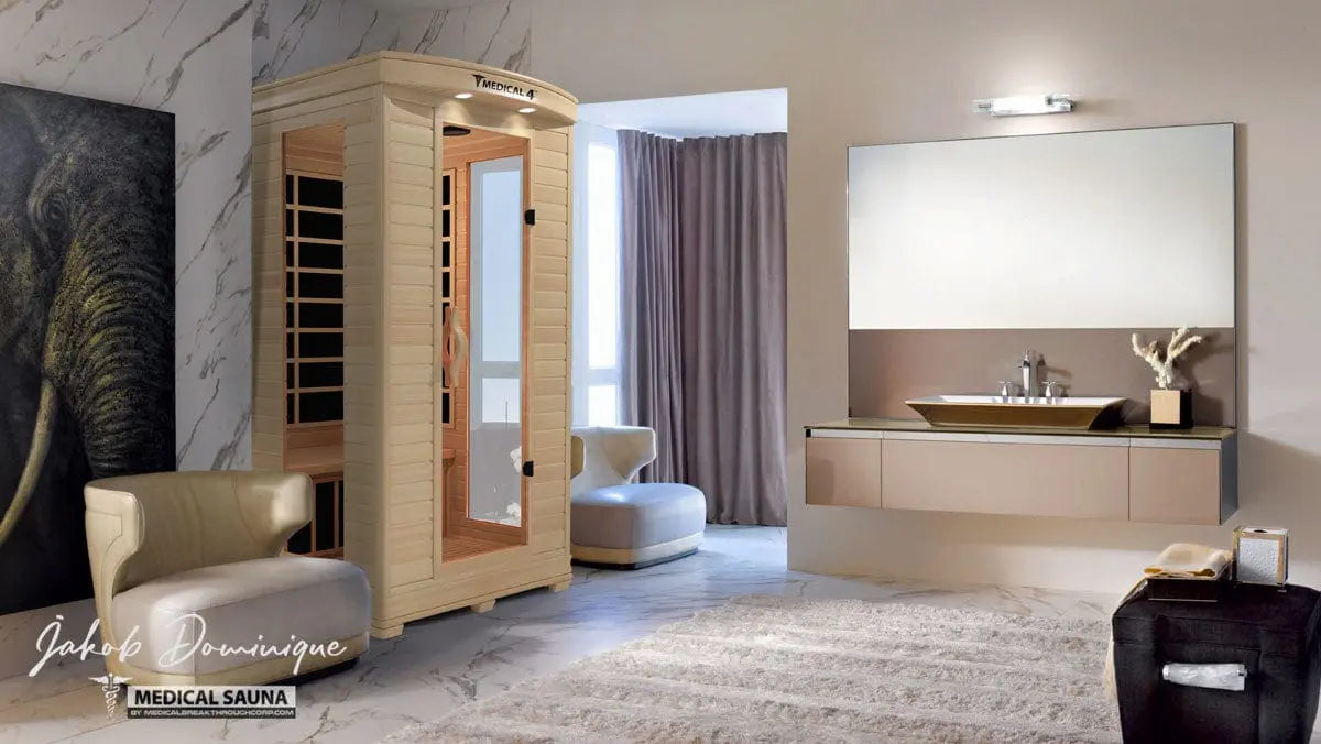 Medical Breakthrough Saunas - Medical 4™ 2 Person Indoor Infrared Sauna - Fitness Recovery Lab