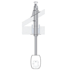 HUUM Through-Ceiling Chimney Kit, For Wood Stove - Fitness Recovery Lab