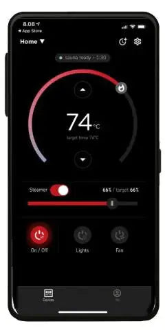 Harvia Xenio WiFi Remote Control - Fitness Recovery Lab