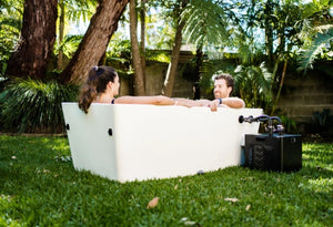 IceHex Outdoor & Indoor Ice Bath for 1-2 Persons - Fitness Recovery Lab