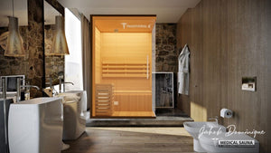 Medical Breakthrough Saunas - Traditional 6™ 3 Person Indoor Steam Sauna - Fitness Recovery Lab