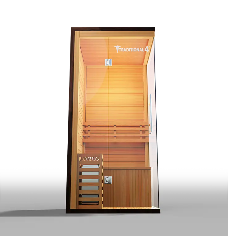 Medical Breakthrough Saunas Traditional 4™ 1 Person Indoor Steam Sauna - Fitness Recovery Lab