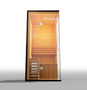 Medical Breakthrough Saunas Traditional 4™ 1 Person Indoor Steam Sauna - Fitness Recovery Lab