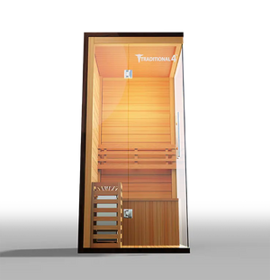 Medical Breakthrough Saunas Traditional 4™ 1 Person Indoor Steam Sauna - Fitness Recovery Lab