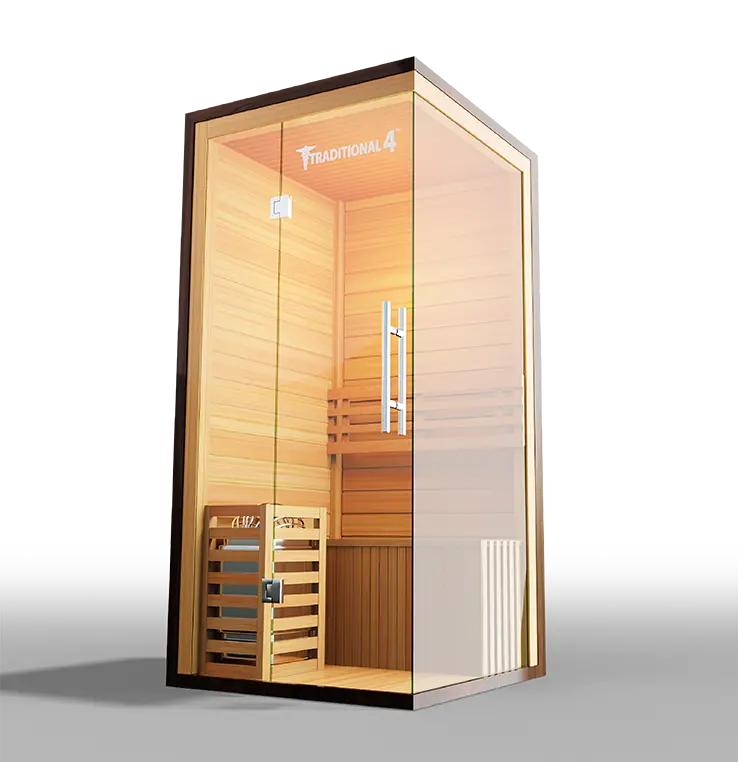 Medical Breakthrough Saunas Traditional 4™ 1 Person Indoor Steam Sauna - Fitness Recovery Lab
